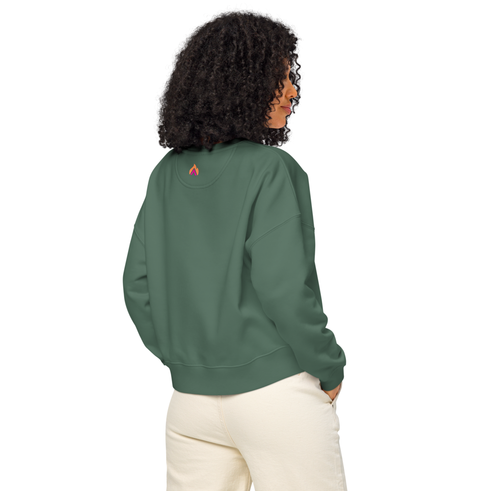 Leave It Better Than You Found It — Women’s Organic Crew Neck Sweatshirt