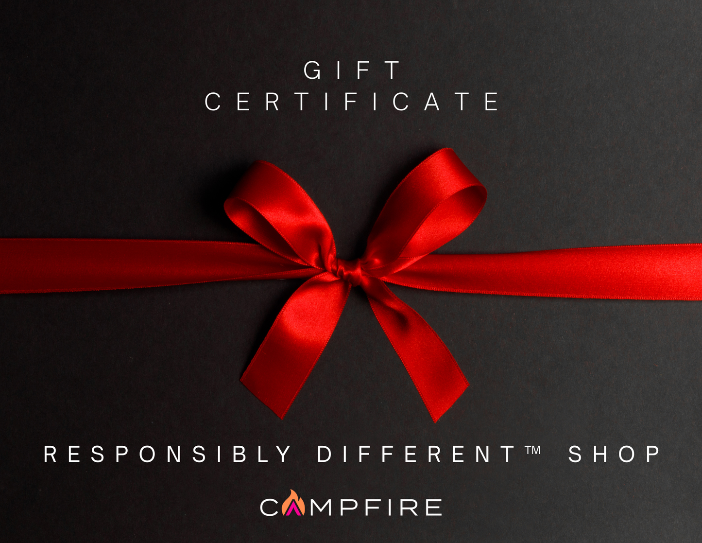 Responsibly Different™ Gift Card